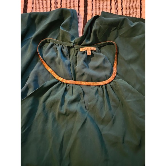 Charlotte Russe - Green Jumpsuit - Size Small - Picture 3 of 4